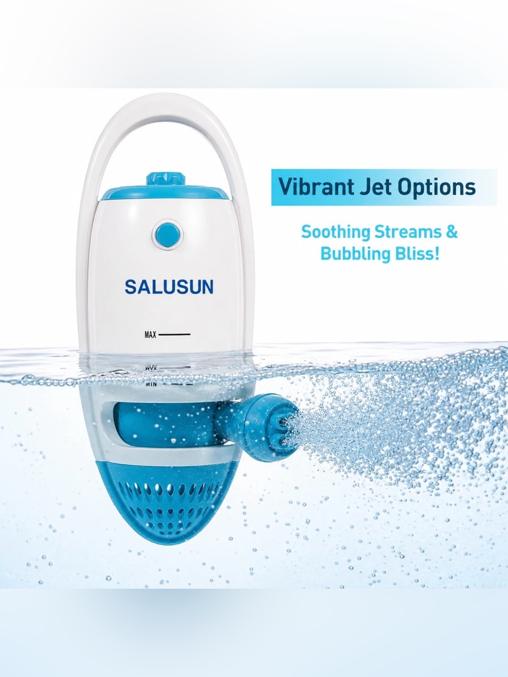 Salusun portable bathtub jet for homespa NWT